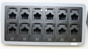 A pre-owned Charging Technology Company Nexis PS 12 Way Charger For ACK081 Non-ATEX Batteries (For