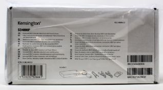 A boxed as new Kensington SD4800P Universal USB-C Scalable Video Dock with Power Delivery (Box