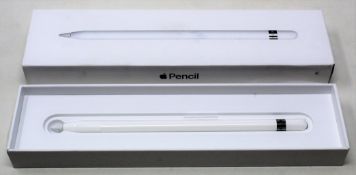 A boxed as new Apple Pencil (1st Gen/A1603) (Box opened, some damage to box).