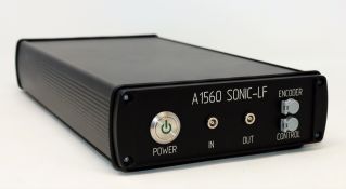 A pre-owned Acoustic Control Systems A1560 SONIC-LF OEM Ultrasonic Pulser/Receiver Electronic