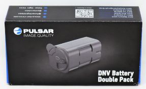 A boxed as new Pulsar DNV Battery Double Pack (Box opened).