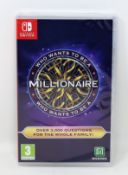 Six as new Who Wants To Be A Millionaire Nintendo Switch Game Disks (Packaging sealed).