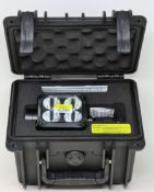 A boxed as new Wingsland Z15 LED Gimbal Spotlight for DJI M200 Series Drones in padded flight case.
