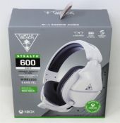 A boxed as new Turtle Beach Stealth 600 Gen 2 Wireless Headset for Xbox (Box sealed, some damage