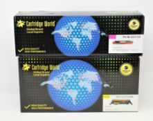 Two boxed as new Cartridge World replacement ink cartridges for HP 305X, CE410X-HY Black (L02-PB-B-