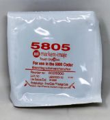 A box of ten as new Markem Imaje 5805 Black Touch Dry Ink Blocks for 5800 Package Coders (P/N: