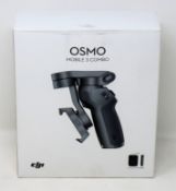 A pre-owned DJI Osmo Mobile 3 Combo Smartphone Tripod Set (Boxed with all accessories included).