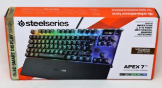 A SteelSeries Apex 7 TKL Brown Switch Mechanical Gaming Keyboard (UK Layout) (Box sealed).