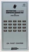A boxed as new HTM-100-20K 20 Port 2A 100W USB Charging Station (UK power cable included) (Box