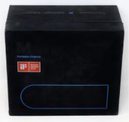 A boxed as new ViewSonic M1 Portable LED Projector (Box opened).