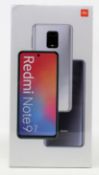 A boxed as new Xiaomi Redmi Note 9 Pro 128GB in Interstellar Grey (Checkmend Report ID: CM17410285-