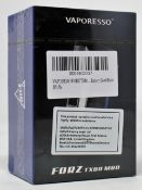 Eight Vaporesso FORZ TX80 Mods in Steel Blue (Boxes sealed) (Over 18's only).