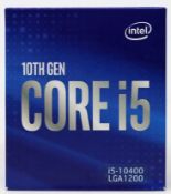 A boxed as new Intel Core i5-10400 LGA1200 2.9GHz 12MB Cache 6-Core Processor (P/N: BX8070110400 S-