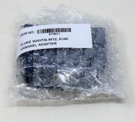 Two as new Fluke Networks DSX-CHA004 CAT 6A / Class EA Channel Adapters (No box).