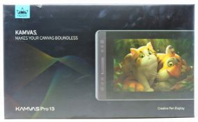 A boxed as new Huion Kamvas Pro 13 GT-133 13