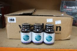 A quantity of as new Viridian Policosanol capsules (25 bottle, 30 capsules per bottle).