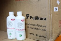 A large quantity of Cooper & Gracie anti-bac, anti-fungal itchy dog skin shampoo and urine stop (