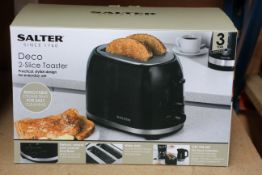 Six as new Salter deco two slice toasters.