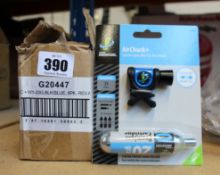 Six boxed as new Innovations Air Chuck Plus CO2 inflators.