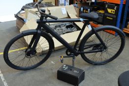 A VanMoof S3 Electric Bike with toolbox (Please note: This bike is locked and it has some minor