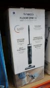 A boxed Tineco Floor One S3 Smart cordless vacuum and wash.