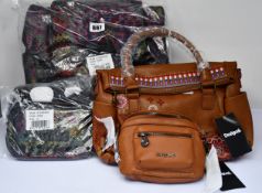 As new Desigual bags; Myway Helsinki backpack (RRP £87), Myway Petra crossbody bag (RRP €32), Chandy