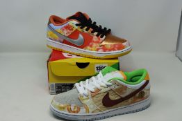 A pair of as new Nike SB Dunk Low “Street Hawker” Chinese New Year sneakers (UK 8).