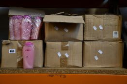 Eleven boxes of Umbro Girl Sport Exotic shower gel (24 bottles in a box).