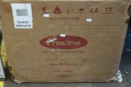A pre owned Fracino BAM2E coffee machine (some damage, sold for parts).