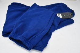 A pair of as new Les Tien sweatpants in blue (M - RRP £185).
