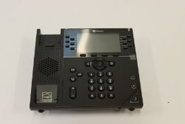 Two boxed as new VVX 450 desktop phones (2200-48840-025).
