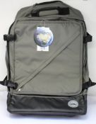 Four as new Cabin Max Greenwich hybrid carry on luggage travel bags.