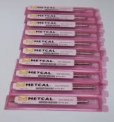 Four boxes of ten Metcal soldering iron tips (3 x STTC-817 and 1 x STTC-836).