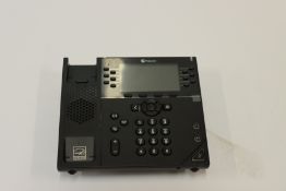 Two boxed as new VVX 450 desktop phones (2200-48840-025).