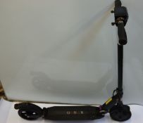 A pre-owned Kugoo Kirin electric scooter in black.