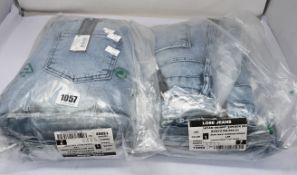 Fourteen pairs of as new Lose Jeans Bayan skinny jeans (Assorted sizes).