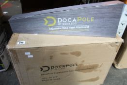 Twenty four boxed as new DocaPole adjustable rake head attachments (Compatible with any DocaPole