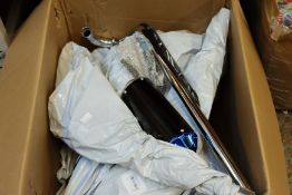 Twelve pit dirt bike exhaust pipe muffler systems.