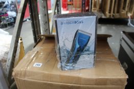 Thirty boxed as new BarberBoss QR-2081 professional hair clippers for men (1 box damaged).