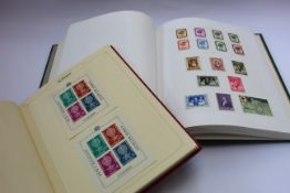 A collection of medicine theme stamps in two volumes.