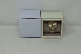 A ladies as new Michael Kors Darci watch in gold (MK3191).