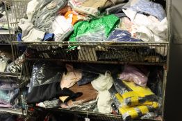 A quantity of as new clothing and related items.