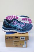 A pair of women's as new Asics gel-Nimbus 23 trainers (UK 6.5).