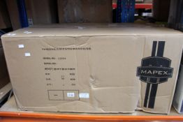 Four boxed as new Mapex T575A black saddle style thrones.