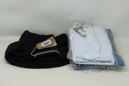 Seven assorted men's as new Patagonia T-shirts (2 x S, 3 x M, 2 x L).