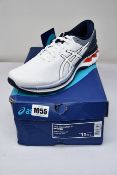 A pair of as new Asics Gel-Kayano 27 trainers (UK 10).