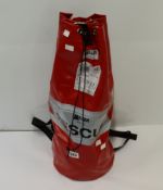 A Miller Safescape Elite 20m evacuation kit by Honeywell.