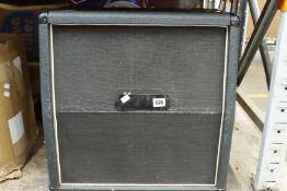 A pre-owned Marshall 1965A cabinet (Logo needs repair).