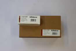 Ten boxes of 100 packs of 6 as new Beltone size 13 hearing aid batteries (13AUX-6BEL, 6000 batteries