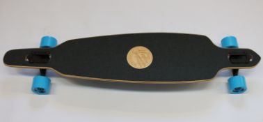 An as new Mindless Maverick DT IV Talisman complete longboard.